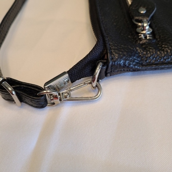 Befen Leather Crossbody bag black mini bag - Picture 5 of 6